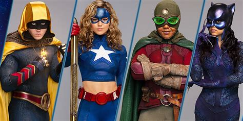 Stargirl Cast Photos Offer Detailed Look At Their Super Costumes