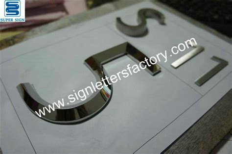 3d Stainless Steel Lettering