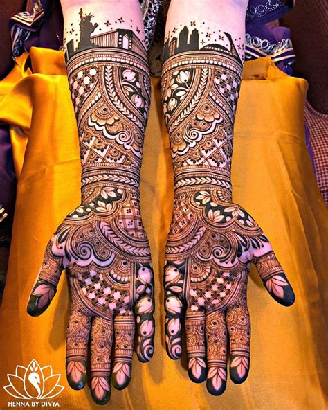4 Arabic Bridal Mehndi Designs For The Modern Bride With A Personal Touch
