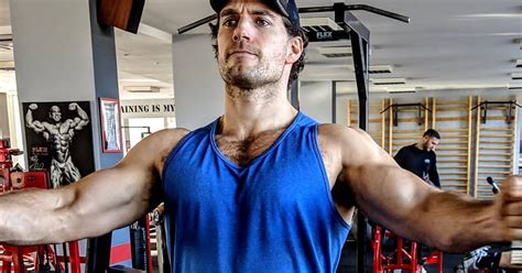 Henry Cavill Back In Training For Superman Man Of Steel 2 Cosmic