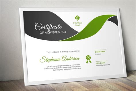 Islamic Certificate Template Docx Creative Stationery Templates