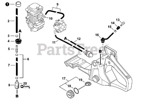 Echo Cs 400 F Echo Chainsaw Sn C27911001001 C27911999999 Fuel