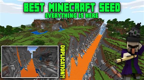 The Best Minecraft Seed Ever For Bedrock Edition Has Alot Of Everything Pc Ps4 Xbox Mcpe