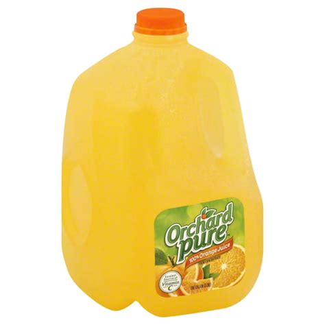Orchard Pure 100 Orange Juice 1 Gallon
