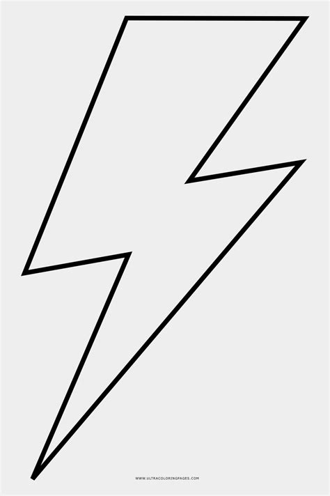 Weird Lightning Bolt Coloring Pages Page Ultra - Black And White Lightning Bolt Clipart