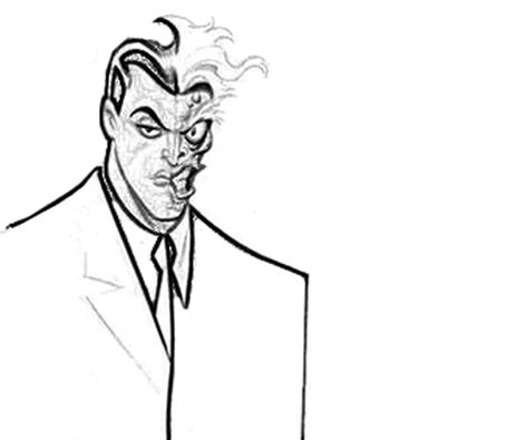 Two Face Coloring Pages