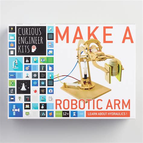 Curious Engineer Make A Robotic Arm Kit Robot Arm Arms Kit