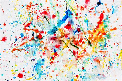 Colorful Watercolor Splash Abstract Photos On Creative Market