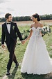 Tom Beck und Chryssanthi Kavazi Hochzeitsfoto #hochzeitskleid # ...