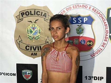 Mulher é presa três dias após assumir comando de distribuição de drogas em Manaus Amazonas