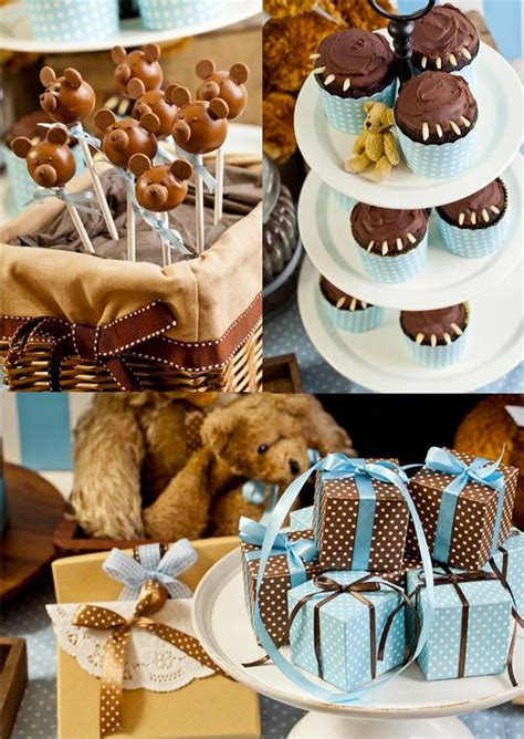 We have the largest selection of designs for you to choose from so go on, start decorating today! Teddy Bear themed Shower | Déco pour fête prénatale, Fêtes ...