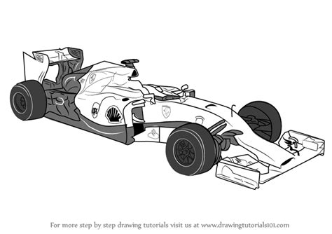Slot cars race cars jody scheckter blueprint drawing formula 1 car car drawings automotive design grand prix cars and motorcycles. Learn How to Draw F1 Car (Sports Cars) Step by Step ...