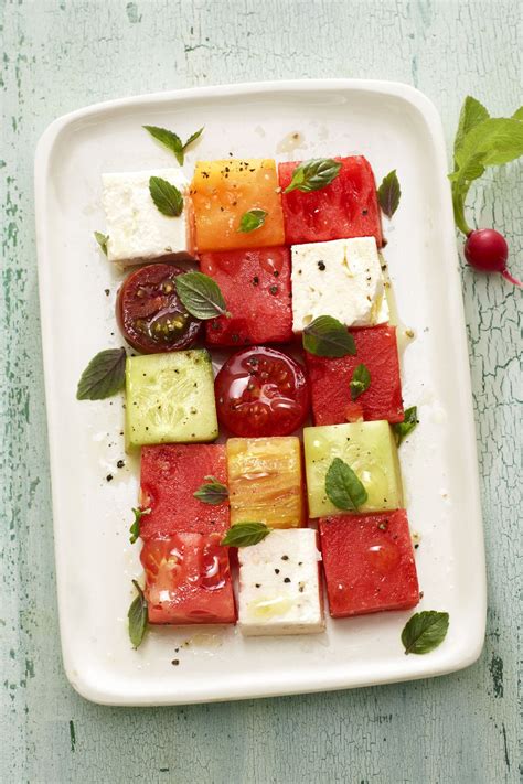 Summer Party Melon Mosaic Recipe Summer Party Appetizers Summer