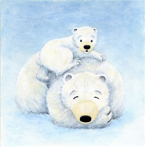 Natalie Simonis Illustration Polar Bears