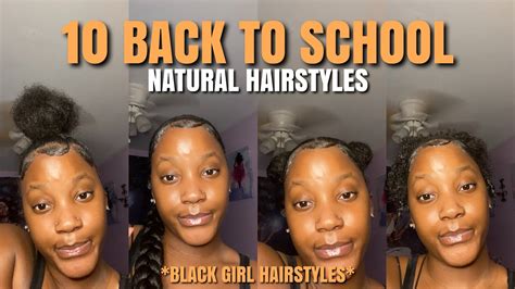 Pretty Hairstyles For School Black Girls