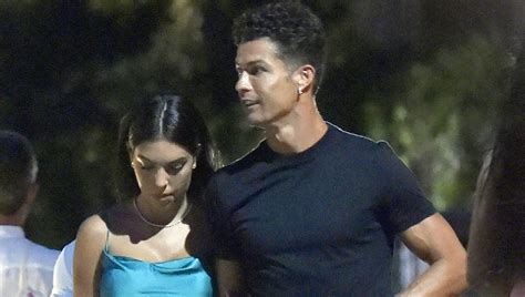 Cristiano Ronaldo And Girlfriend Georgina Rodriguez Couple Up For Date