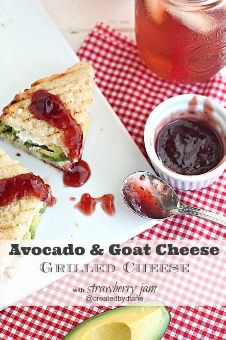 Remove from the grill and place on a baking sheet. Grilled Goat Cheese and Avocado Sandwich | Created by Diane