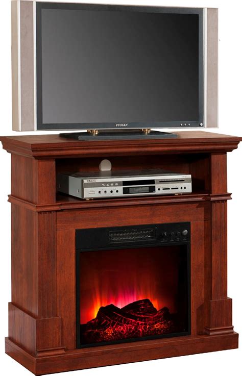 Tangkula fireplace tv stand, 58 inches entertainment media console center w/18 inches 1500w electric fireplace, w/ remote control and adjustable brightness, tv stand fireplace for tv up to 65 inches 48 $319 99 Electric Entertainment Center Fireplace: Warm Entertainment from Sears | Flat screen tv stand ...