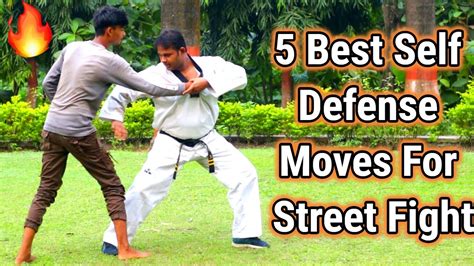 5 Best Self Defense Moves For Street Fight Master Shailesh Youtube