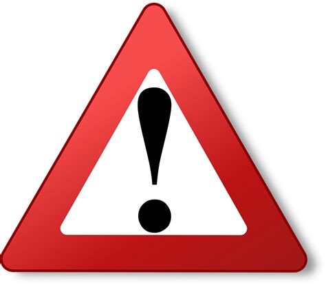 Sign Triangle Attention · Free Vector Graphic On Pixabay