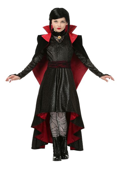 Vampire Costumes For Girls Super Deluxe Vampiress Of Versailles Girls