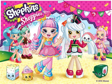 Shopkins Shopkins Shoppies Shopville Super Mall Playset Kids Time