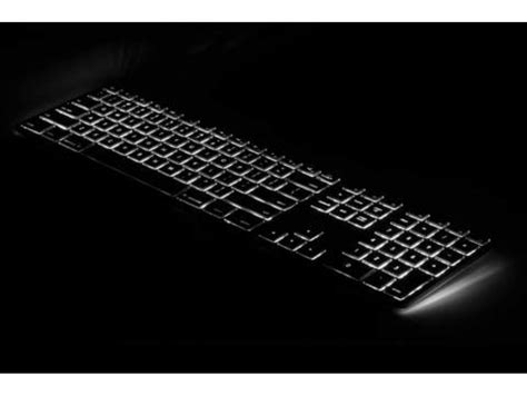 Usa Matias Wired Backlit Aluminum Keyboard For Mac Silver Fk318ls Us