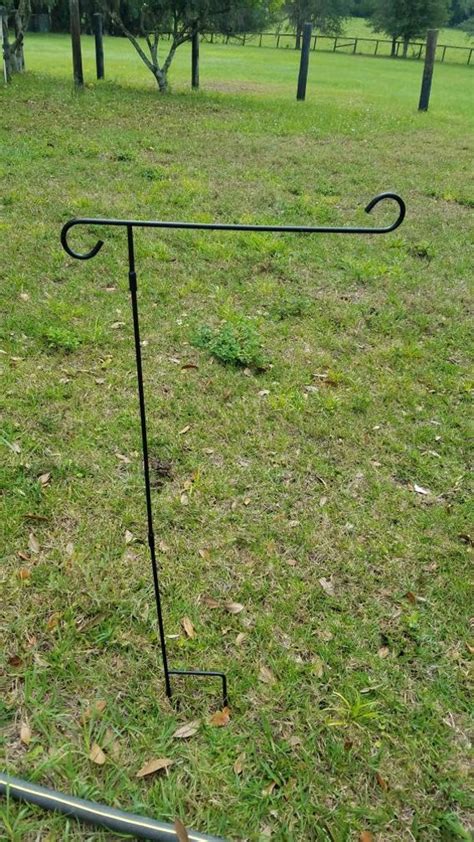 36 Metal Garden Flag Stand Pole Etsy