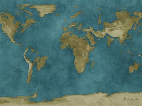 48 World Map Screensaver Wallpaper Wallpapersafari