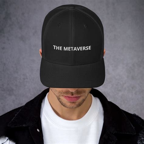 The Metaverse Cap Hat Meta And Verse Apparel Etsy