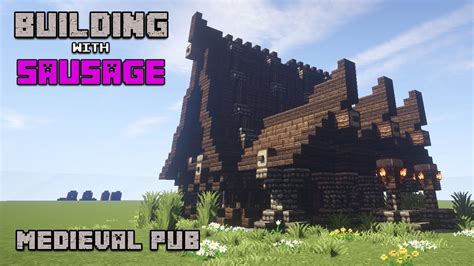 Minecraft Building With Sausage Medieval Pub Minecraft