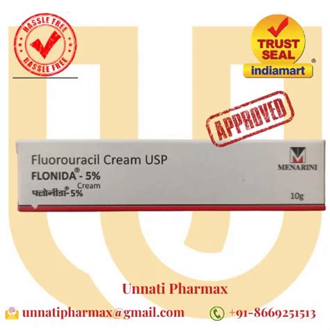 Fluorouracil Cream Flonida 5 Strength 5 Usp At Rs 230tube In Nagpur