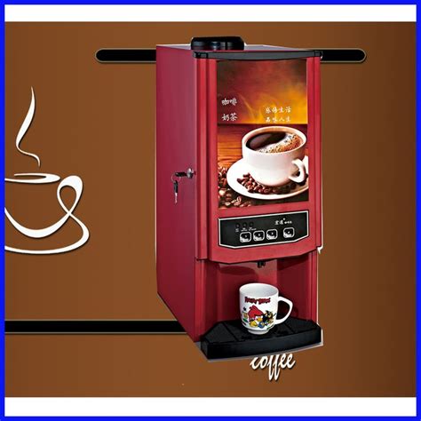 Commercial Fully Automatic Instant Tea Coffee Machine Juice Making Machine With 2 Raw Material