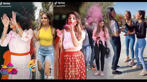 Best Holi Trending Video 2020 Compilation Tik Tok Trends Youtube