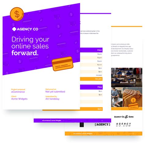 Ecommerce Proposal Template Free Sample Proposify