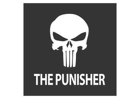 The Punisher Logo Vector ~ Format Cdr Ai Eps Svg Pdf Png