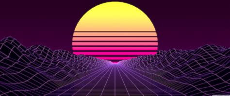 1920x1080 Retro Wallpaper  Synthwave  1920x1080 Img Wut