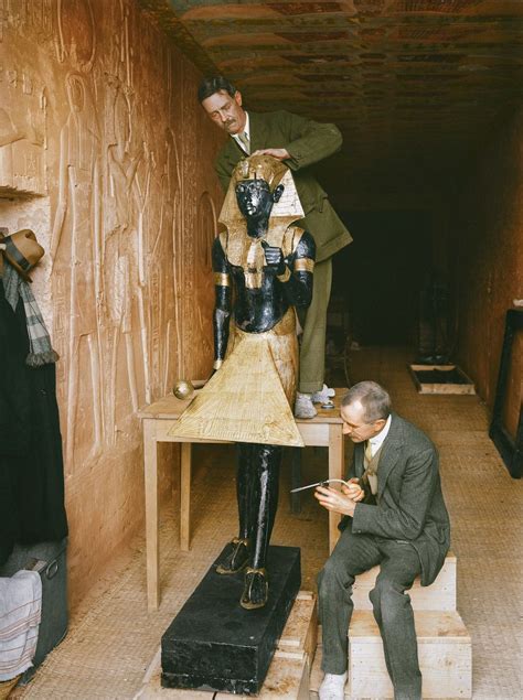 1922 the discovery of tutankhamun s tomb — in color egyptian artifacts ancient egyptian art