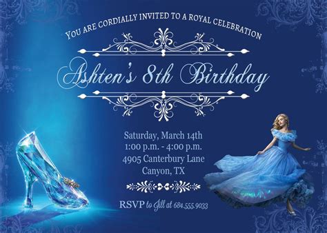 Cinderella Invitation Cinderella Party By Belleamitiedesigns