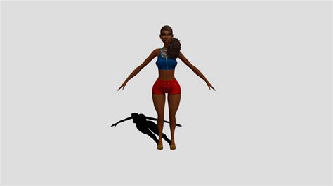 black girl download free 3d model by gloriatochii [b91f13d] sketchfab