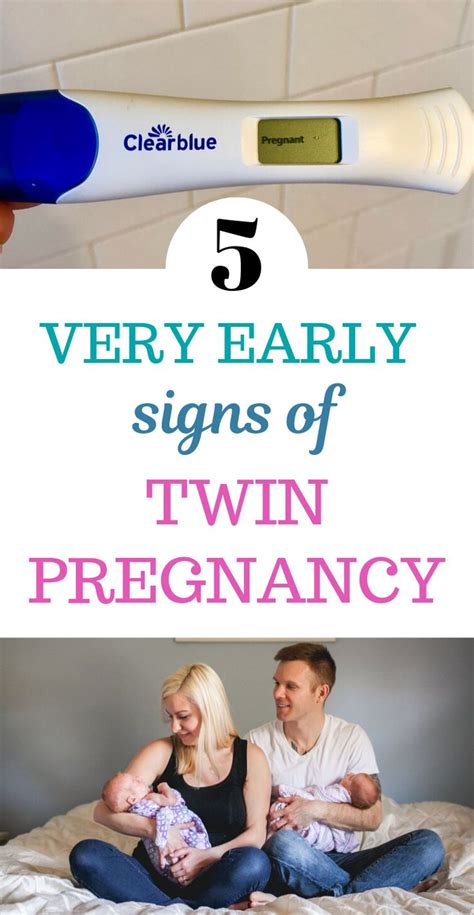 5 early signs of twin pregnancy signs of twin pregnancy pregnancy early twin pregnancy symptoms