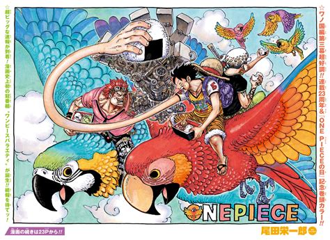 One Piece | Vídeo mostra Eiichiro Oda desenhando a capa colorida do