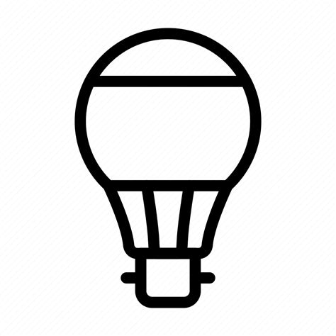 Lamp Light Bulb Led Electricity Icon Download On Iconfinder