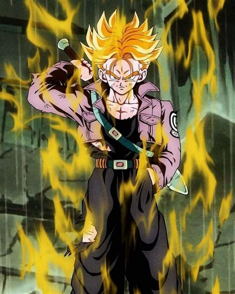 mirai trunks ssj anime dragon ball super dragon ball wallpapers dragon ball art