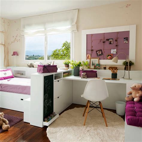 Dressers are another essential item when it comes to furniture for a bedroom. HOME DZINE Bedrooms | Space-saving design for childrens ...