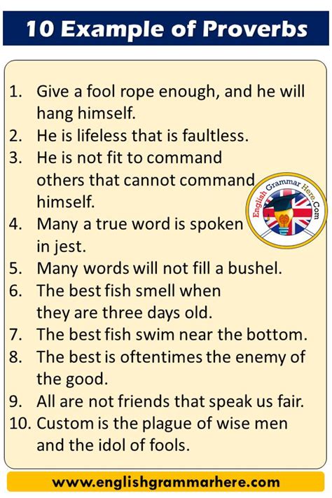The Ten Rules For Proper English Words To Use In An English Language