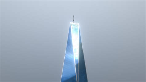 one world trade center download free 3d model by nanoray [44e60b2] sketchfab