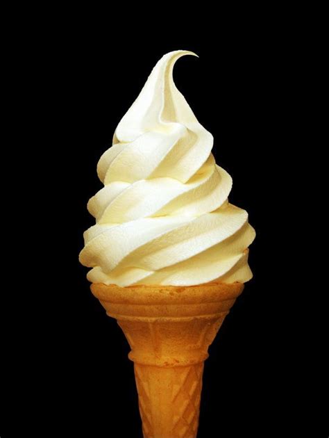 Soft serve just screams summer. "soft Serve" Vanilla Ice Cream | Recipe in 2020 | Soft ...