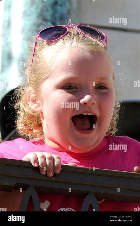 Alana Honey Boo Boo Thompson Seen Out And About In Los Angeles Usa