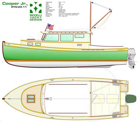 Sport Fishing Boat Plan Boat Plans Boat Building Plans Model Boat Plans